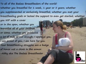 The Baddass Breastfeeder