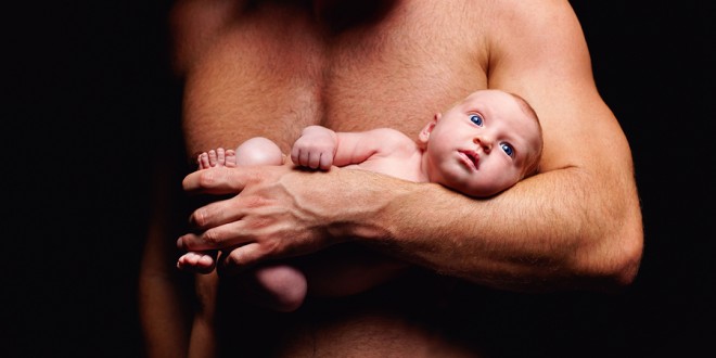 Could DADS breastfeed too? New hormone kit 'makes men lactate